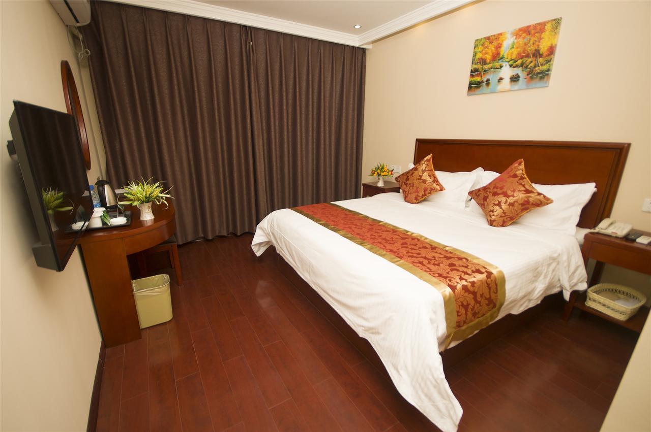 เชลล์ หังจงซิตี้ ไฮสปีด เรลเวย์สเตชั่น เหยินหมินโร้ด โฮเต็ล Hotel ฮั่นจง ภายนอก รูปภาพ