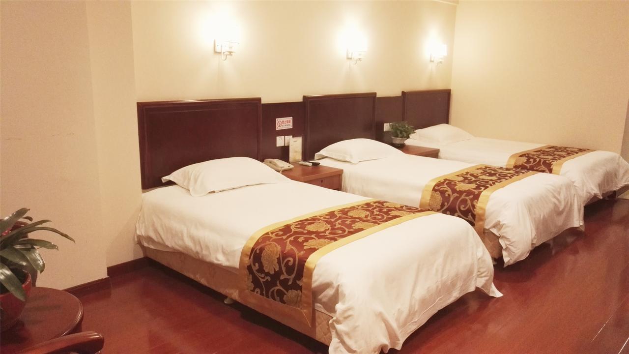 เชลล์ หังจงซิตี้ ไฮสปีด เรลเวย์สเตชั่น เหยินหมินโร้ด โฮเต็ล Hotel ฮั่นจง ภายนอก รูปภาพ