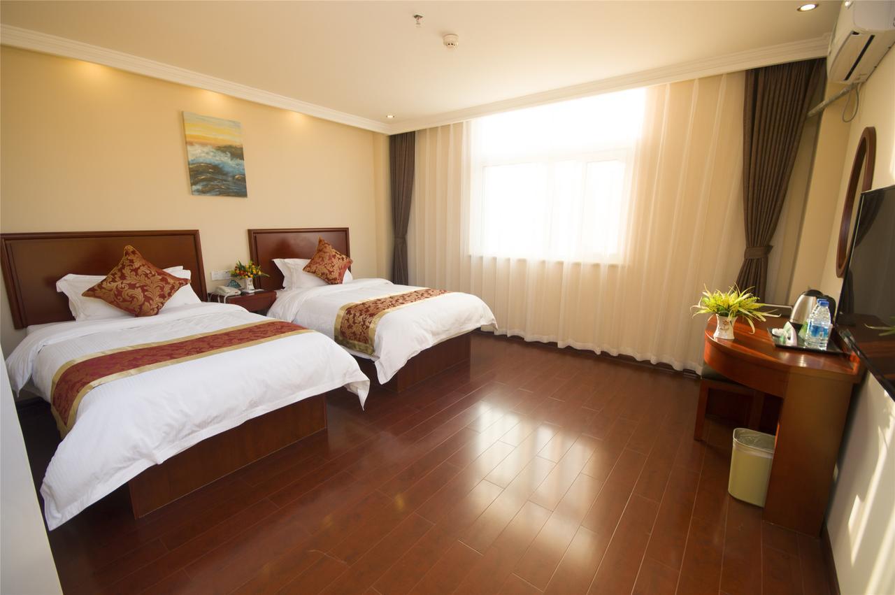 เชลล์ หังจงซิตี้ ไฮสปีด เรลเวย์สเตชั่น เหยินหมินโร้ด โฮเต็ล Hotel ฮั่นจง ภายนอก รูปภาพ