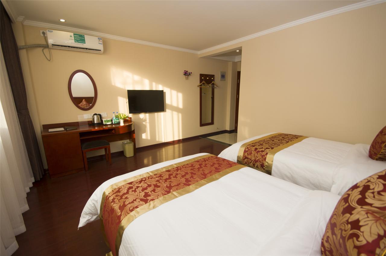 เชลล์ หังจงซิตี้ ไฮสปีด เรลเวย์สเตชั่น เหยินหมินโร้ด โฮเต็ล Hotel ฮั่นจง ภายนอก รูปภาพ